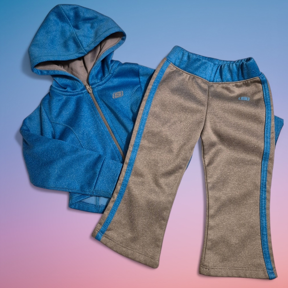 Sketchers 2 Piece Outfit! Girls 18 months